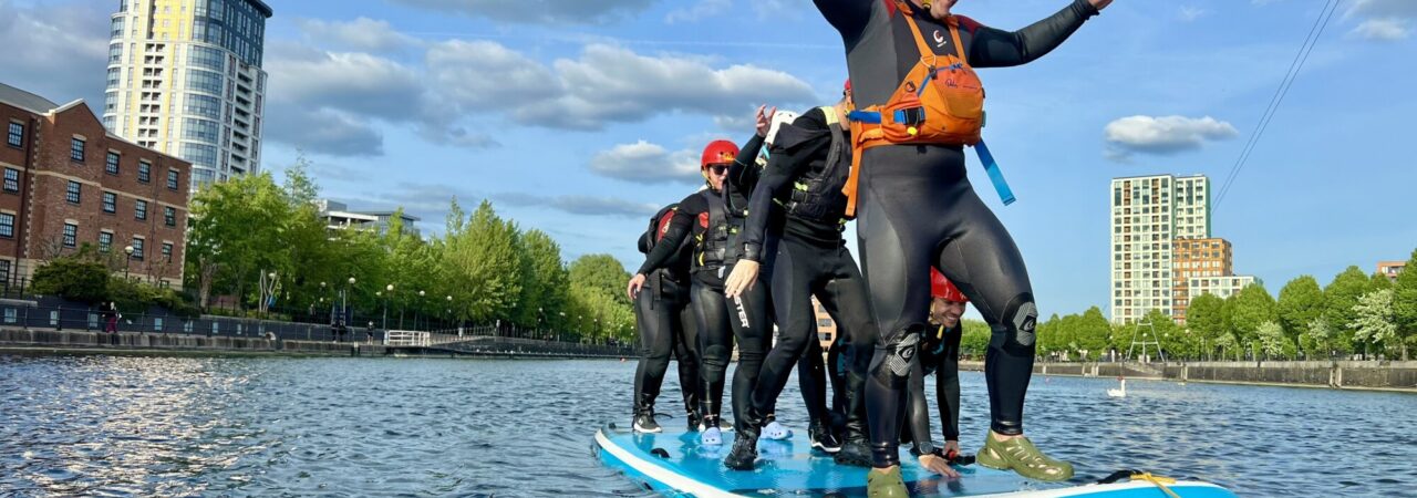 People on a SUP
